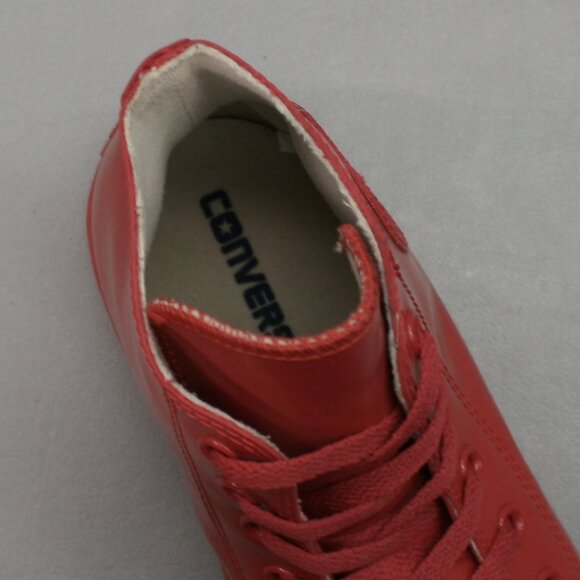 Converse Men's 9/Ladies 11 Red Rubber Waterproof Rain Shoes Sneakers Gym 144744C - Picture 7 of 12